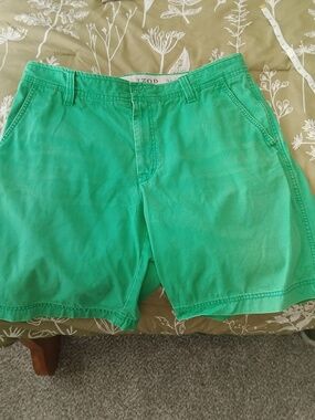 Izod SaltWater Green Men's Cotton Shorts